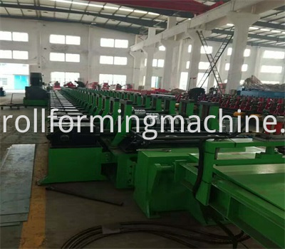 Stereo Garage Bottom Plate Roll Forming Machine